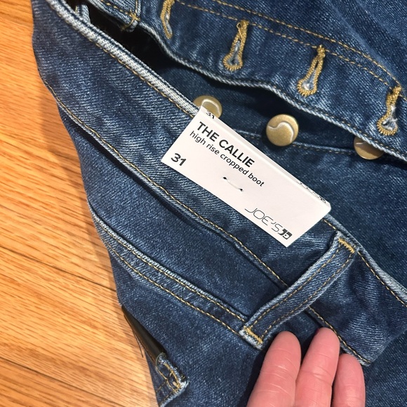 Final sale NWT- Joe’s Jeans Callie high rise cropped boot size 31 - Picture 5 of 8